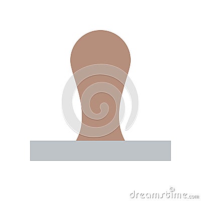 Stamp, approval or agreement icon vector illustration Vector Illustration