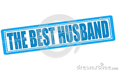 The best husband Cartoon Illustration