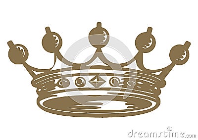 Crown Illustration Vector Stock Photo