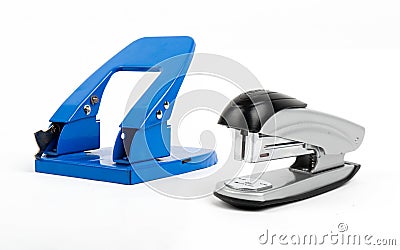 Stampler and perforator Stock Photo