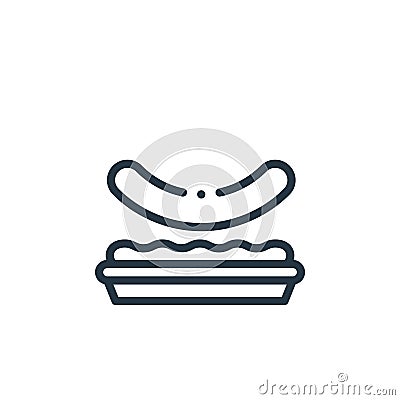 stamppot vector icon isolated on white background. Outline, thin line stamppot icon for website design and mobile, app development Vector Illustration