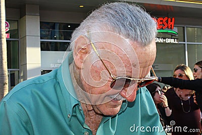 Stan Lee Editorial Stock Photo