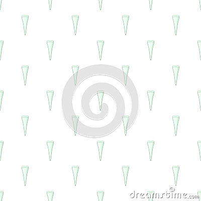 Stand for golf ball pattern, cartoon style Vector Illustration