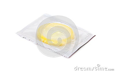 Standard condom Stock Photo