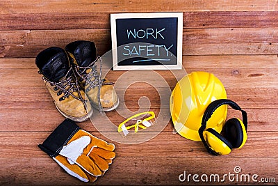 Standard construction safety Stock Photo