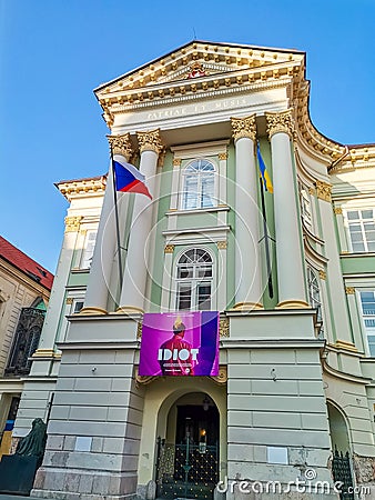 Standen Theater in Prague is one of the three Opera Theaters in the city Editorial Stock Photo