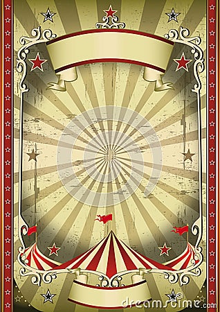 Stange circus Stock Photo