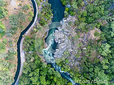 Stanislaus River Stock Photo