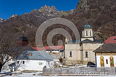 Stanisoara monastery Stock Photo