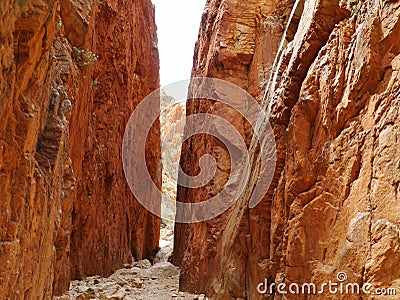 Stanley chasm gap Stock Photo