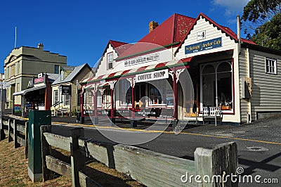 Stanley, city near the Nut, Tasmania, Australia Editorial Stock Photo