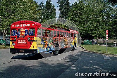 Stanley Park Vancouver B.C., Canada Editorial Stock Photo