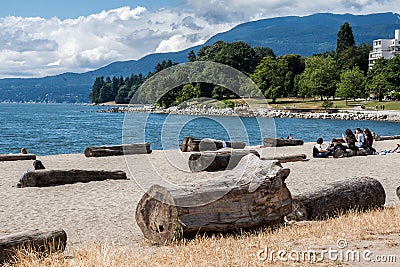 Stanley Park Vancouver Editorial Stock Photo