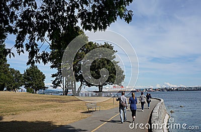 Stanley Park, Vancouver Editorial Stock Photo