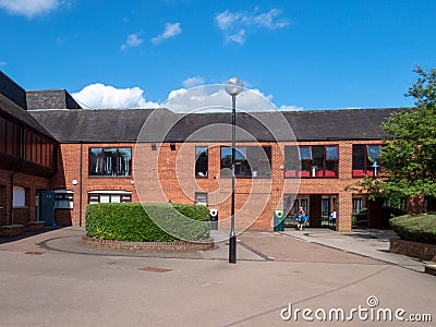 Stantonbury Campus Leisure Centre and School, Milton Keynes, United Kingdom Europe Editorial Stock Photo