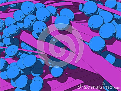 Staphylococcus Vector Illustration