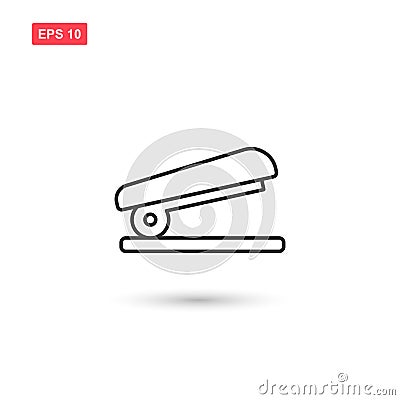 Stapler icon vector design isolated 6 Vector Illustration