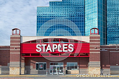 Staples Office Supply Store Bloomington Mn Usa June Exterior Inc Sells Supplies Machines Promotional Products 42602107 