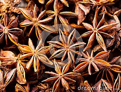 Star anise Stock Photo