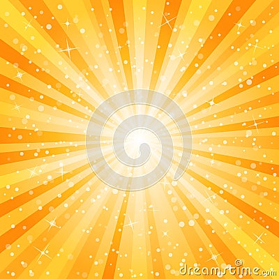 Star burst background Vector Illustration