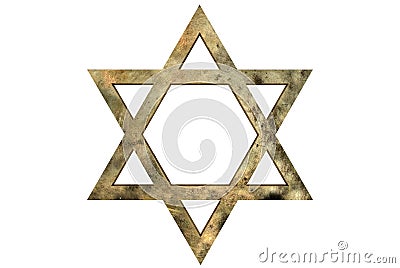 Star of David Stock Photo