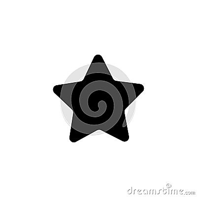 Star icon. Award rating symbol Vector Illustration