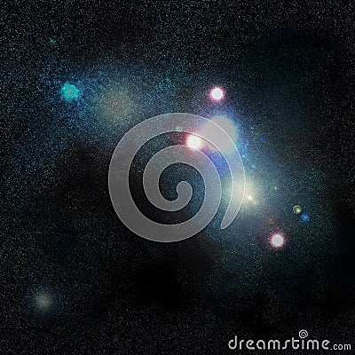 Star field Stock Photo