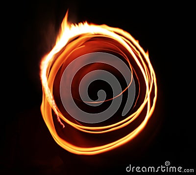 Star Flame Light Abstraction Stock Photo