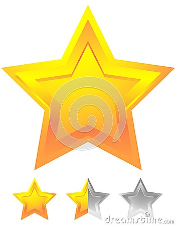 Star icon for rating, ranking, quality concepts Vector Illustration