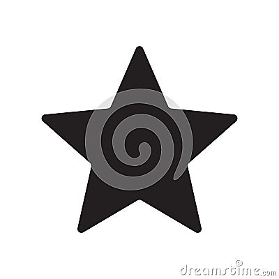 Star icon vector Vector Illustration