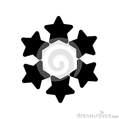 Star icon vector set. Sparkles illustration sign collection. shining burst symbol. snowflakes logo. Vector Illustration