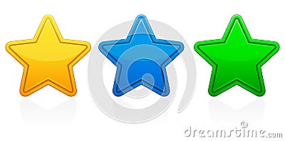 Star Icons / EPS Vector Illustration