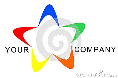 Star logo Stock Photo