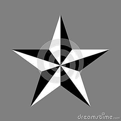 Star Symbol Vector Illustration