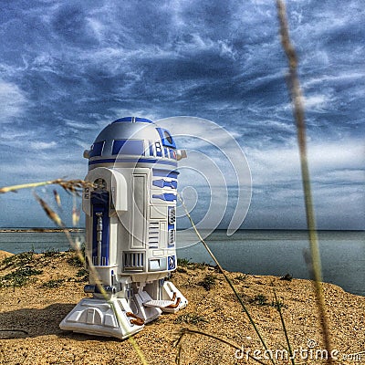 Star Wars-R2D2 Editorial Stock Photo