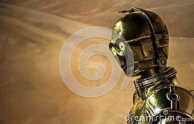 Star Wars robot C-3PO Editorial Stock Photo