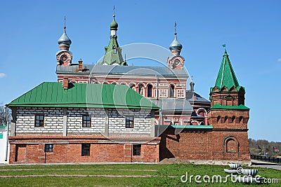 Staraya Ladoga St. Nicholas monastery Stock Photo