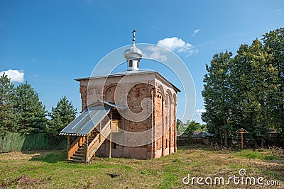 Staraya Russa. Church of the St Mina Stock Photo