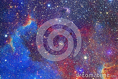 Starfield. Elements of this image furnished by NASA Stock Photo