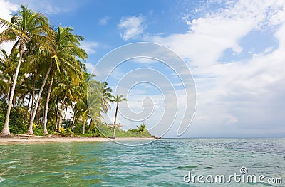 Starfish beach, Bocas del Toro, Panama Stock Photo