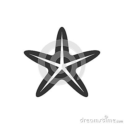 Starfish icon Vector Illustration