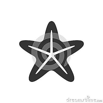 Starfish icon Vector Illustration