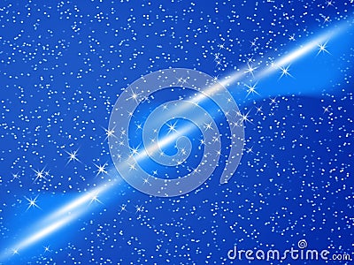 Starlight, abstract background Stock Photo