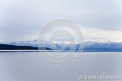 Starnberger lake in Feldafing. Germany. Bavaria. Stock Photo