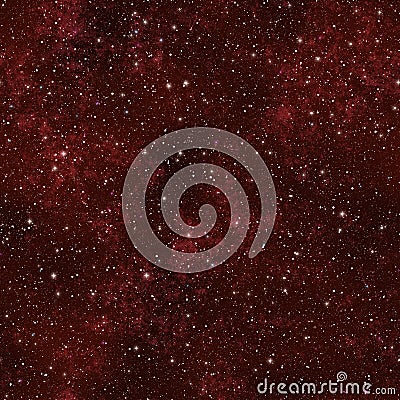 Starrs in outer space seamless background or texture illustration Cartoon Illustration