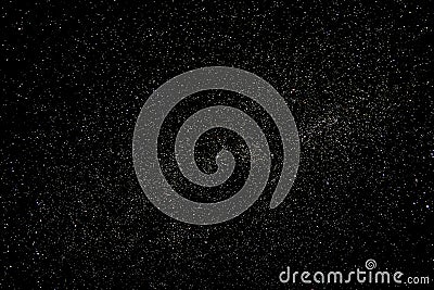 Starry night sky Stock Photo