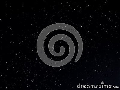 Starry sky background with long exposure Stock Photo