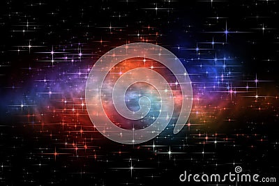 Stars background universe glow astrology, starlight Stock Photo