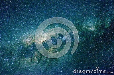 Stars and galaxy outer space sky night universe background Stock Photo