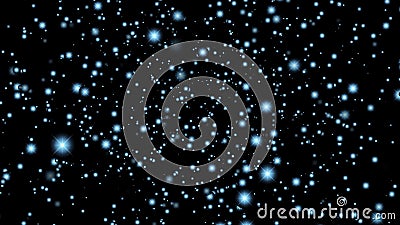 Stars Shine Effect Background on Black Screen Stock Video - Video of  bright, fantasy: 172088047